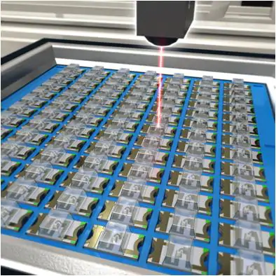 光学元件的平行度测量