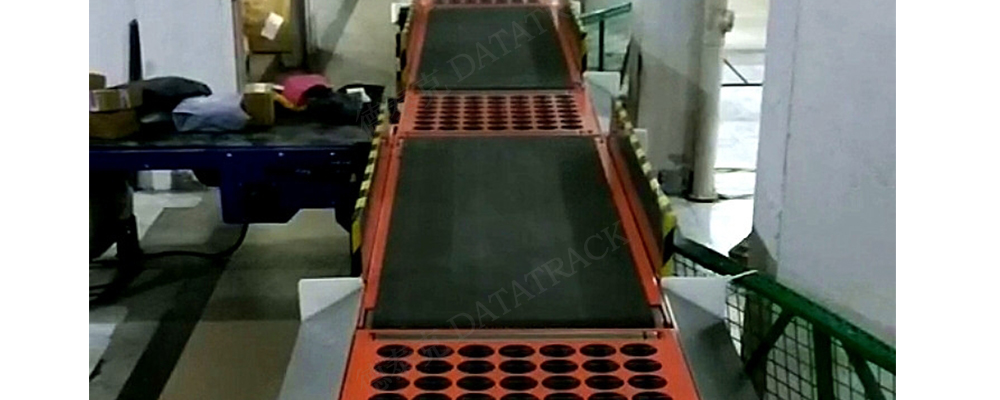 摆轮分拣机现场案例图